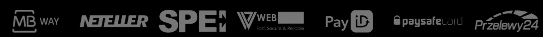 ShelbyWin Casino payment methods including MB WAY, Neteller, SPEI, WebPay, Pay ID, Paysafecard and Przelewy24